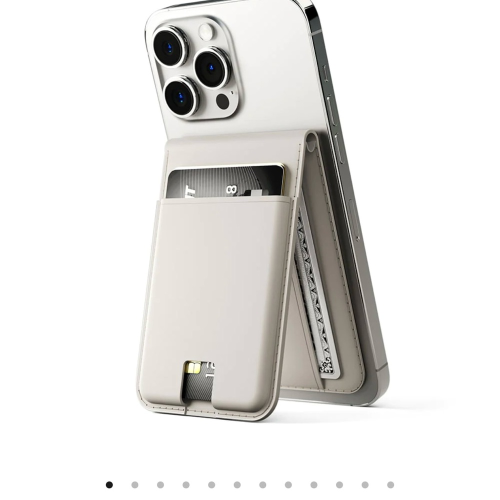 Journey, EZMO MagSafe phone wallet and stand